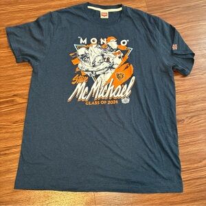 Homage Mongo Steve McMichael Chicago Bears NFL Men's T-shirt X Large  Blue